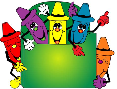 Clip Art Of Crayons