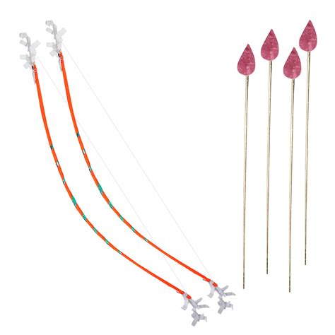 BOXO Set of 2 Dhanush Teer Kaman/Bow & Arrow Archery Set for Kids ...