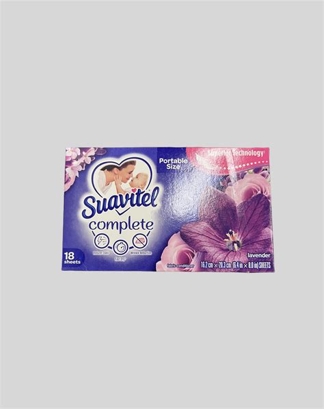 Suavitel Complete Laundry Dryer Sheets, Lavender Scent, 360 Count ...