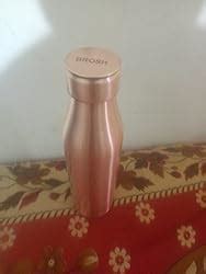 BROSH Copper Water Bottle 1 Liter for Drinking Water, Leak Proof ...