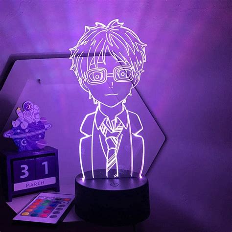 Buy TCXSSL Your Lie in April Arima Kousei Figura 3D Night Light ...