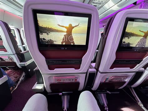 Premium Economy on Virgin Atlantic’s A350-1000 from London to Atlanta ...