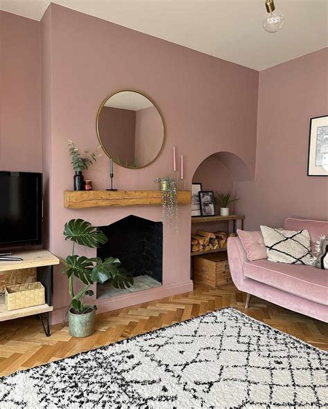 Pink Living Room