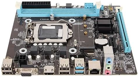 H81 Gaming Motherboard, LGA 1150 Micro ATX PC Motherboard, Dual Channel ...
