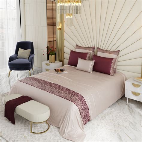 Palatial Rouge 6 Piece Bedsheet Set – Stoa Paris