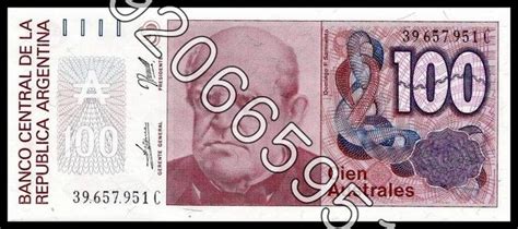 阿根廷100奧斯特拉 ND1985-90年版 P-327c 紀念幣 紙鈔 銀幣【大收藏家】 | Yahoo奇摩拍賣