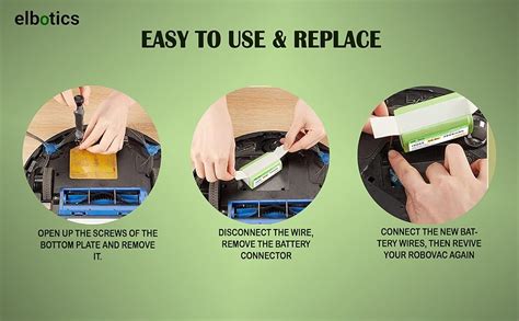 ELBOTICS® 14.8v/14.4v 2600mAh Li-ion Replacement Battery Compatible ...