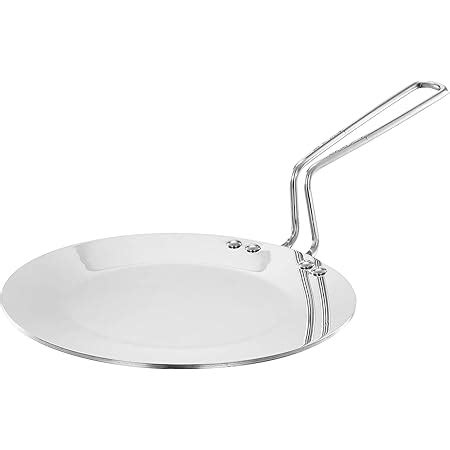 Buy Hawkins 24 cm Tava, Triply Stainless Steel Tawa with Stainless ...