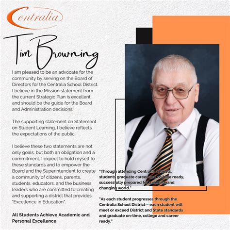 School Board Directory – Contact Us – Centralia School District 401