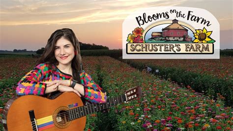 Angela Puerta at Blooms on the Farm, Schuster's Farm, Deerfield, 10 ...