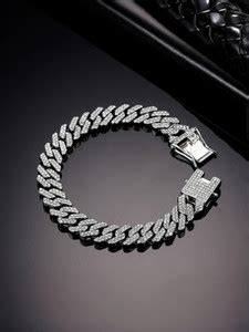 Platinum Bracelet For Mens - Buy Platinum Bracelet For Mens online at ...
