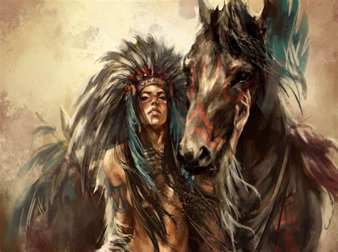 Native American Horses Wallpapers - Top Free Native American Horses ...