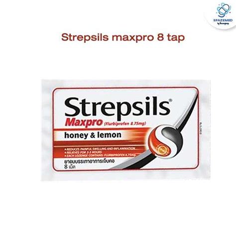 Strepsils maxpro 8 tap | LINE SHOPPING