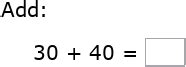 IXL - Add two multiples of ten (Class I maths practice)