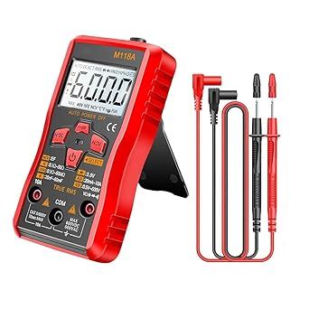 Serplex® Digital Multimeter 6000 Counts Multimeter Auto Ranging TRMS AC ...