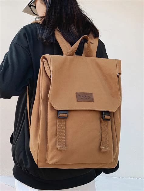 Large Capacity,Lightweight,Anti Theft Lightweight Buckle Decor Flap ...