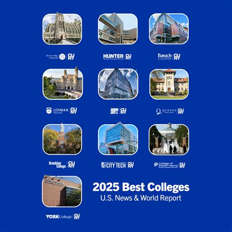 CUNY Earns Top Spots in U.S. News 2025 Rankings – The City University ...