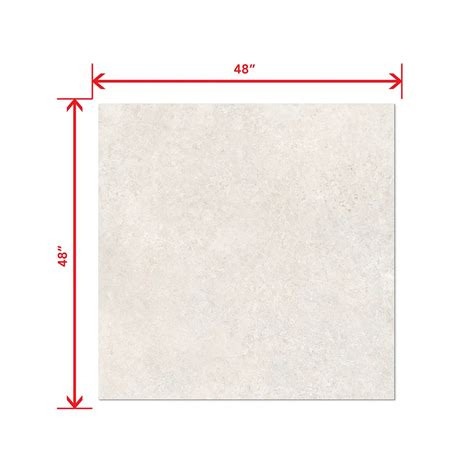 Onda Ivory 48x48 Matte Porcelain Tile available in iTileMosaic