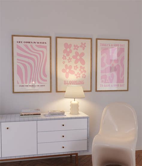 Pink wall art – Artofit