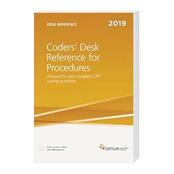 Buy Coders Desk Reference for Procedures 2019 Book Online at Low Prices ...