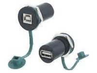 Panel-Mount USB Adapter (Round Hole Type) | MISUMI | MISUMI India