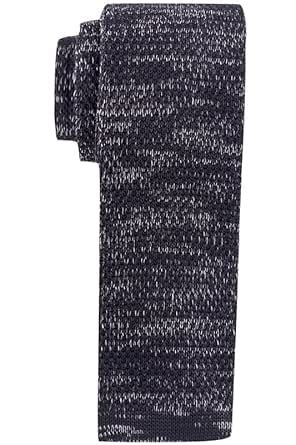 Buy The Tie Hub Constellation Solid Black Knitted Woolen Neckties For ...