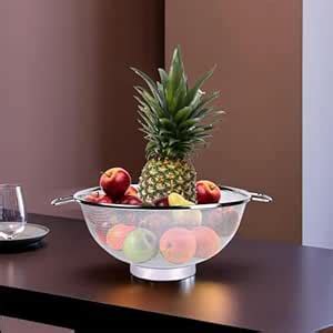 Kuber Industries Fruit Basket | Stainless Steel Vegetables Strainer ...