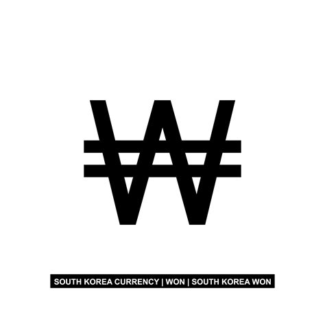 Korea Currency Icon Symbol, Won, KRW Sign. Vector Illustration 13831993 ...