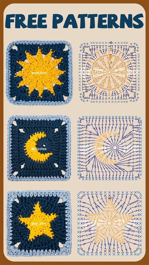 Best 10 Granny Square Pattern, Crochet Granny Square Pattern, Granny ...