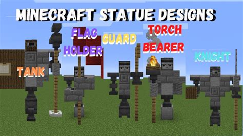 Image result for Tutorial Minecraft How to Build a Statue