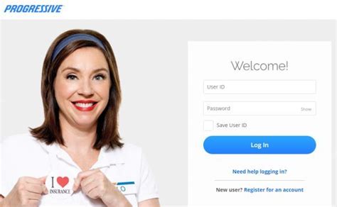 Progressive Insurance Log 的图像结果