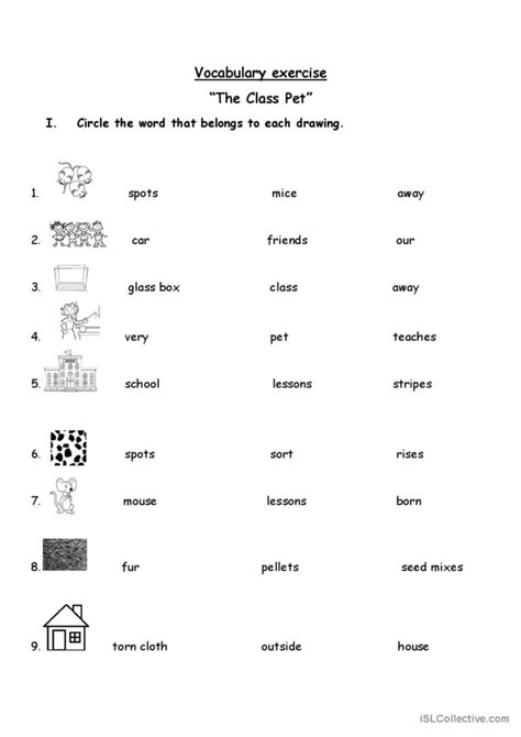 Exercise Words 的图像结果