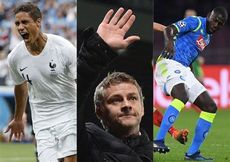 Ole Gunnar Solskjaer's Manchester United all set to spend €100m on ...