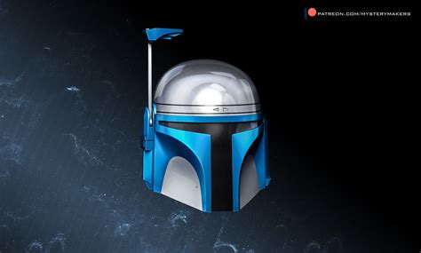 Jango Fett Helmet Art