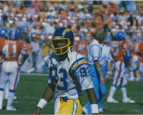 JOHN JEFFERSON San Diego CHARGERS Signed 8 x 10 Photo NFL Football FREE ...