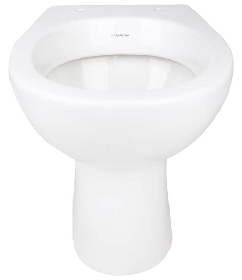 Varmora Ceramic Commode (White, KK946) : Amazon.in: Home Improvement