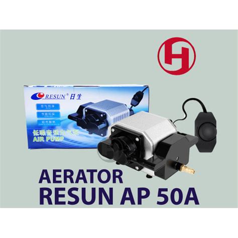 Jual ORIGINAL RESUN AERATOR AP 50A POMPA UDARA ADJUSTABLE & LOW NOISE ...