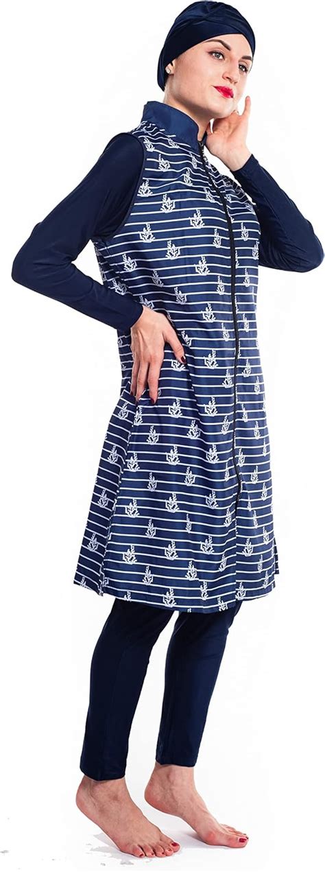 Buy WOWDECOR Muslim Swimsuits for Women Full Coverage Islamic Modest ...