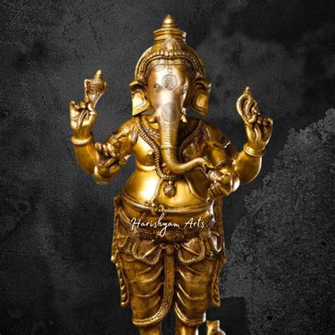 Buy Brass Ganesha Statues & Idols | Brass Ganpati Murti for Home