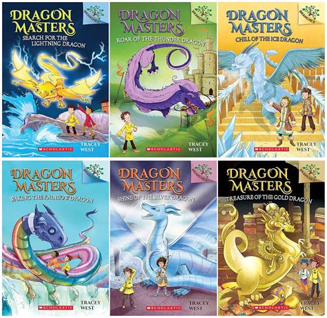 Dragon Masters Series SET II (Book 7 - Book 12): Tracey West, Tracey ...