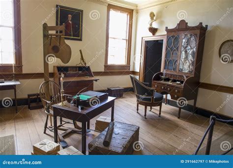 George Washington' S Mount Vernon Library Editorial Photography - Image ...