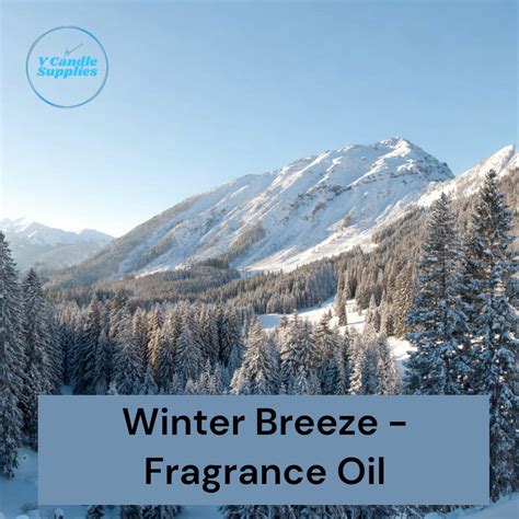 Winter Breeze Fragrance Oil - Premium Fine Fragrance Oil For Candles ...