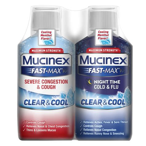 Mucinex + Fast-Max Severe Day & Night Time Duo