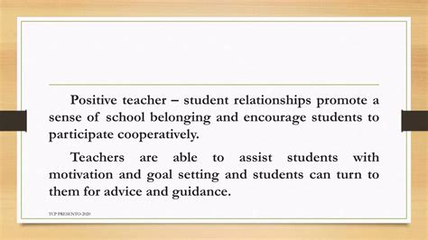 TEACHER-STUDENTS RELATIONSHIP | PPTX