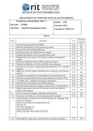 Face Recognition Based Attendance System Report Final - Mini Project ...