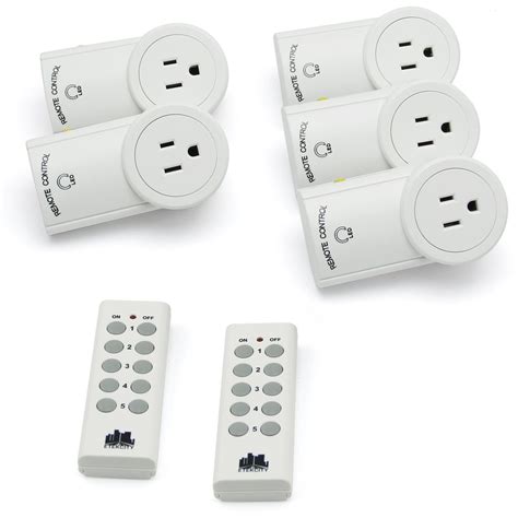 5-pack of Etekcity Wireless Remote Controlled Outlets $22 Prime shipped ...