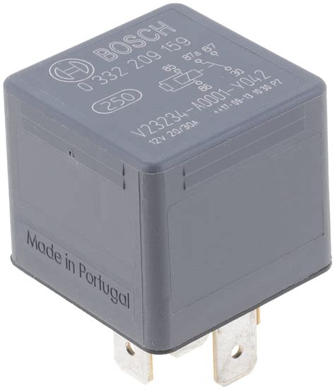 Bosch 0332209159 Changeover Mini Relay 5 Pins 12 V 20 | Desertcart INDIA