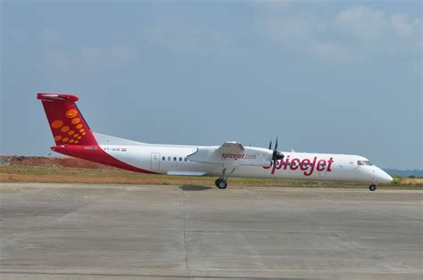 Image result for SpiceJet Q400