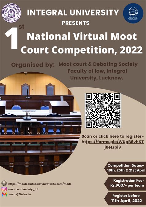 [Moot Court Competition] 1st National Virtual Moot Court Competition by ...