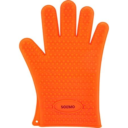 KARP Best Heat Resistant Silicone Oven Gloves with Quilted Cotton ...